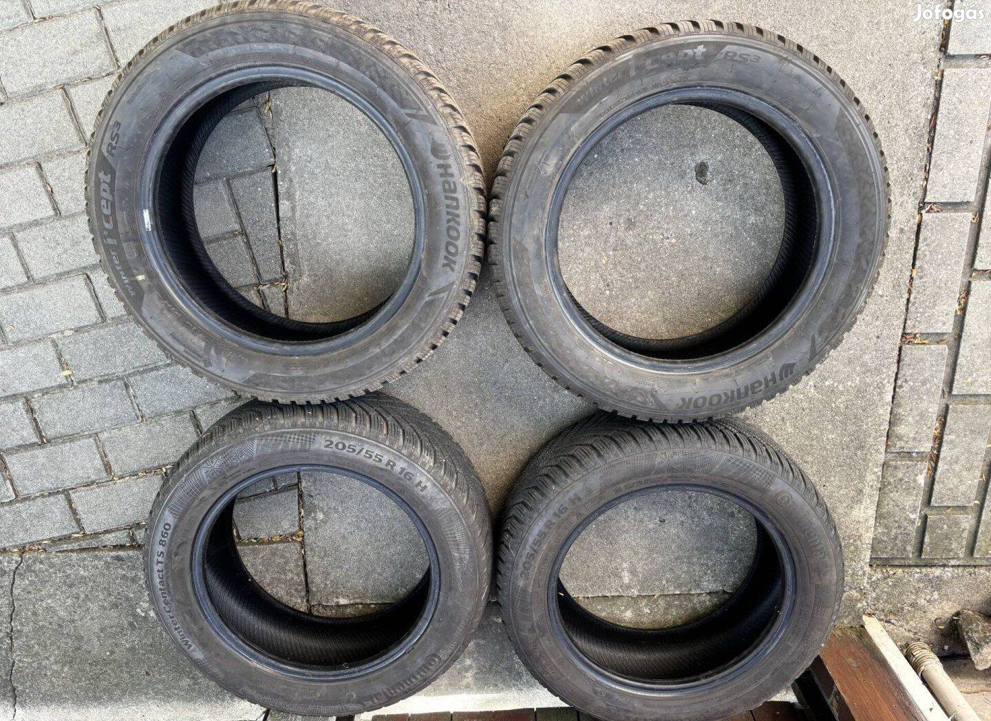 205/55 r16 16" téli gumi szett
