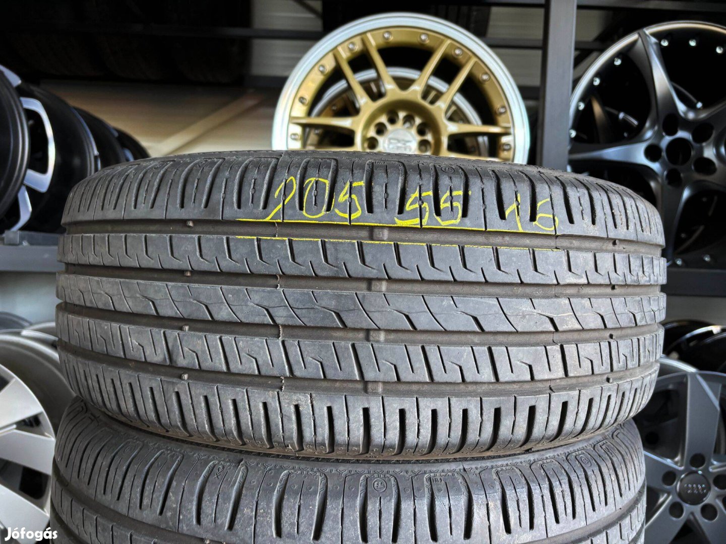 205/55 r16 Barum 6,5mm nyárigumi 4db eladó 205/55r16 garnitúra