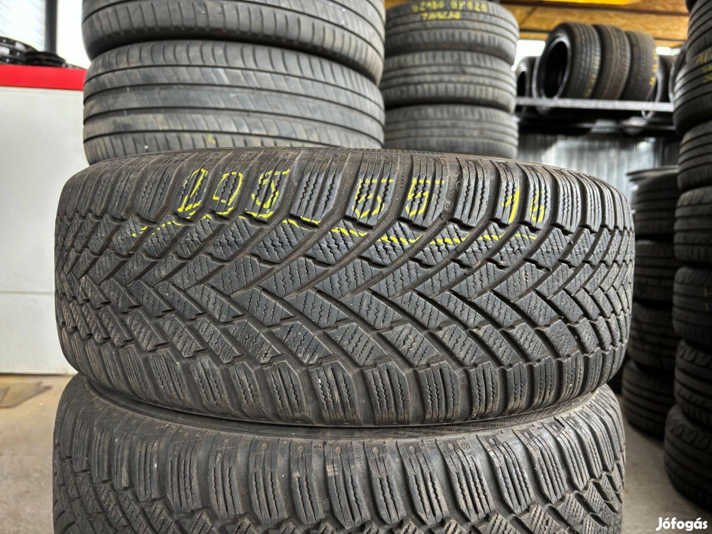 205/55 r16 Continental téligumi 6,7mm 4db eladó 205/55r16 garnitúra