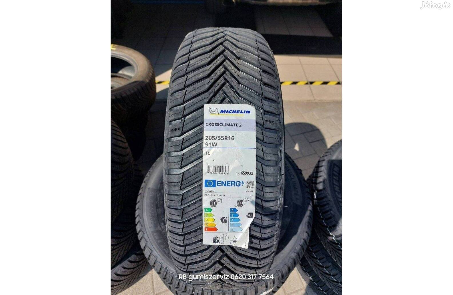 205/55 r16 Michelin Crossclimate 2024 42 000 Ft/db