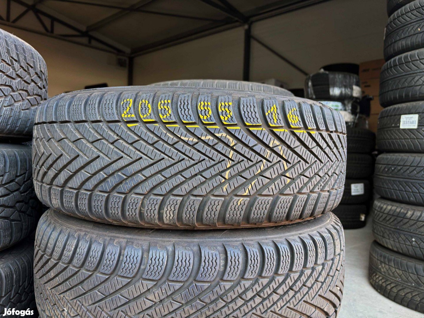 205/55 r16 Pirelli 2022 téligumi 4db eladó 205/55r16 garnitúra