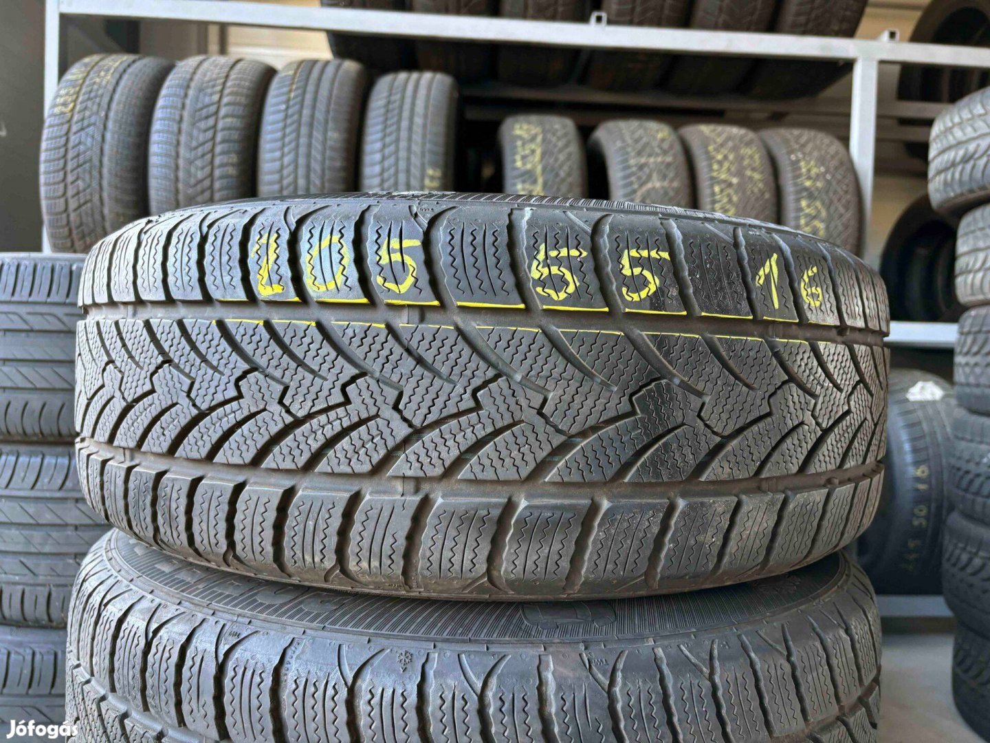 205/55 r16 Platin 2022 téligumi újszerű eladó 205/55r16 garnitúra