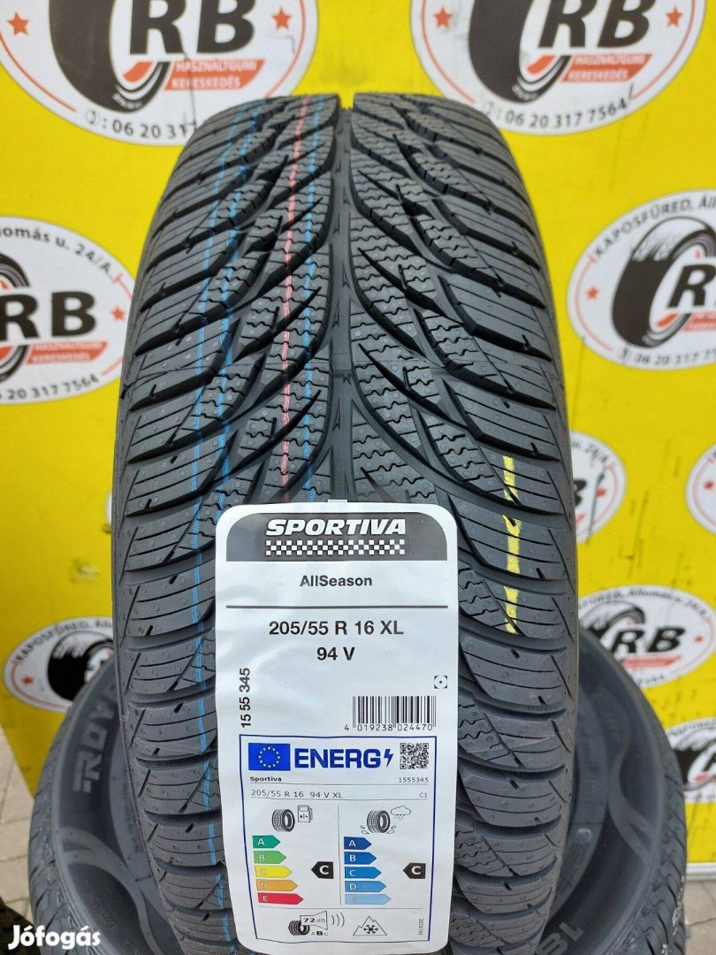 205/55 r16 Sportiva Új 4évszakos 27000ft/db