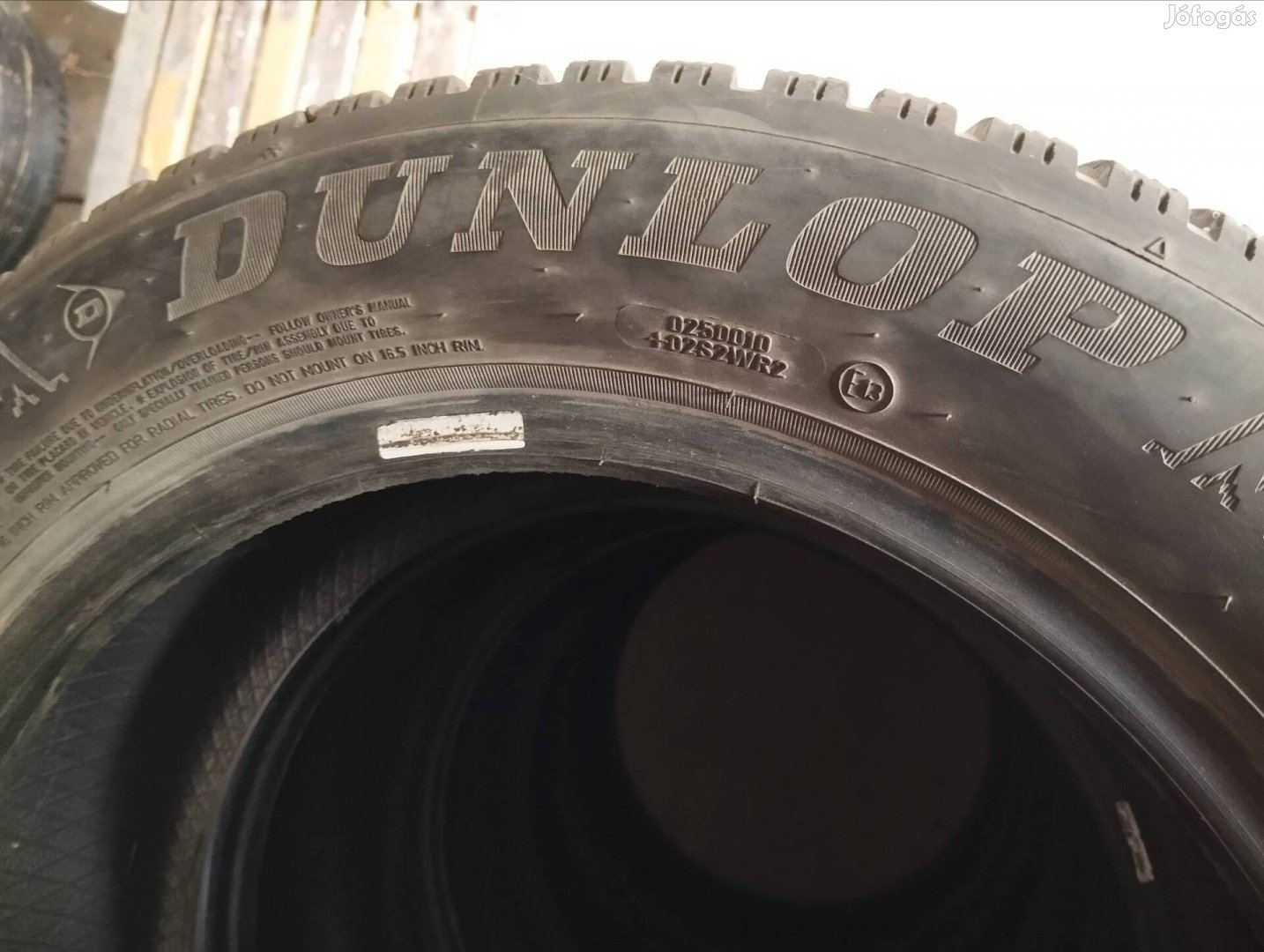 205/55 r16 Téli gumi Dunlop Németországból 6.5 mm-es.