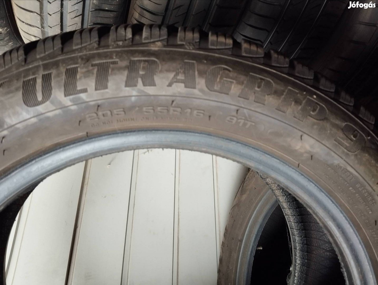 205/55 r16 Téli gumi Goodyear Németországból 6.5 mm-es.