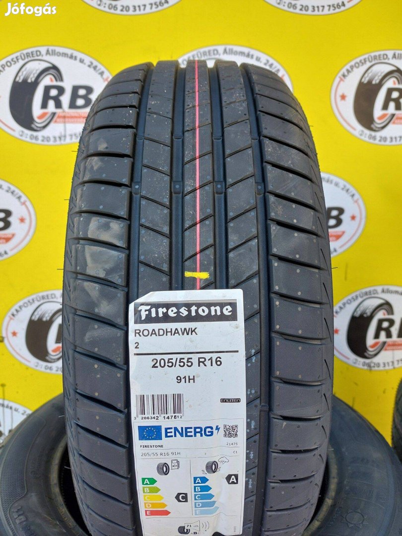 205/55 r16 Új Firestone nyári 2024, 27800ft/db