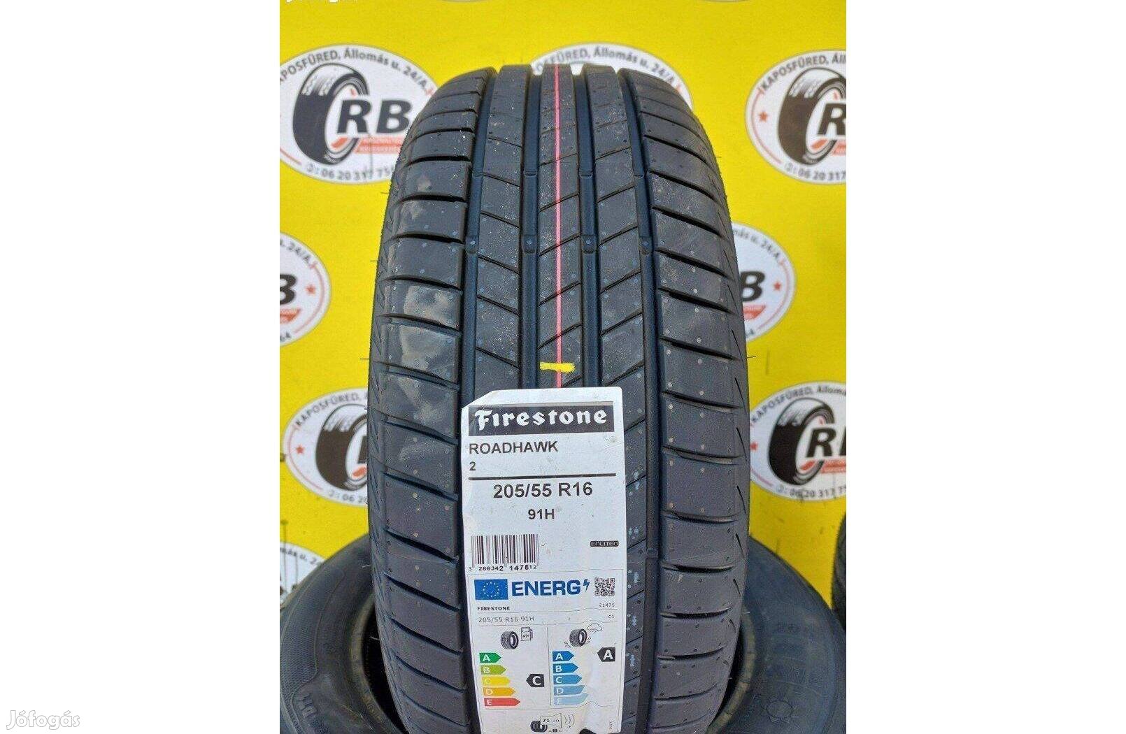 205/55 r16 Új Firestone nyári 2024, 27800ft/db
