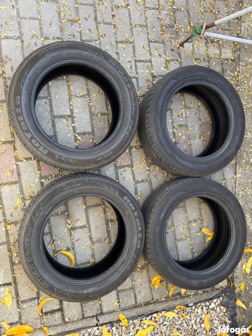 205/55 r16 nyári gumi szett 16"