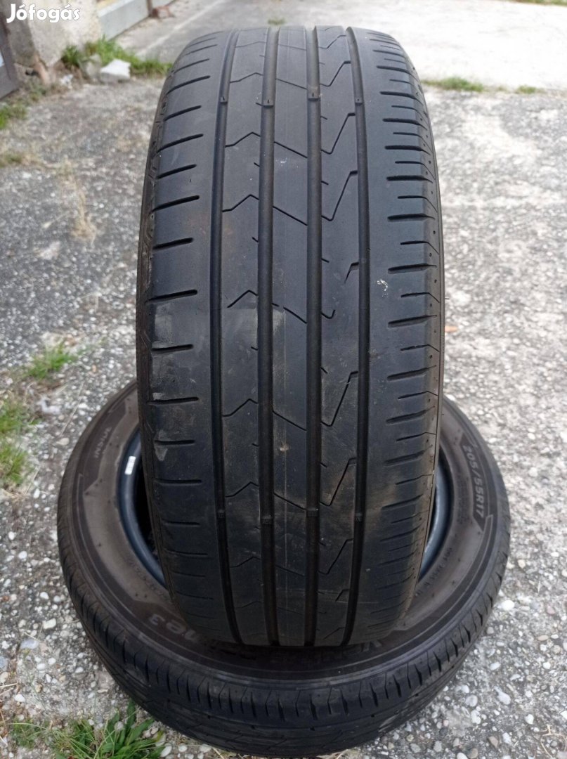 205/55 r17 3éves 2db Hankook nyári gumi eladó