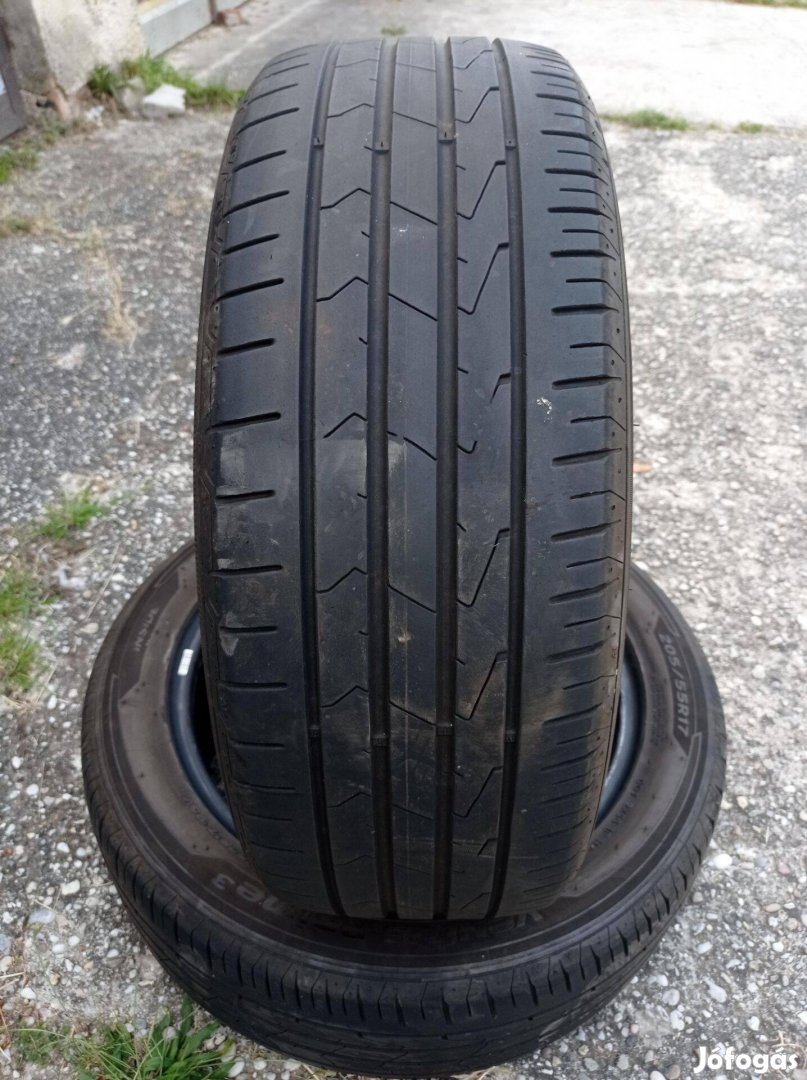 205/55 r17 3éves 2db Hankook nyári gumi eladó