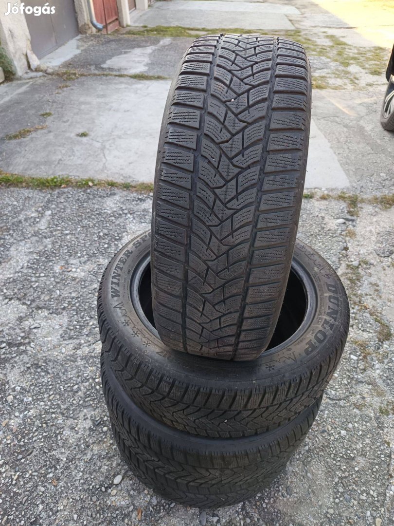 205/55 r17 5éves 4db Dunlop téli gumi eladó