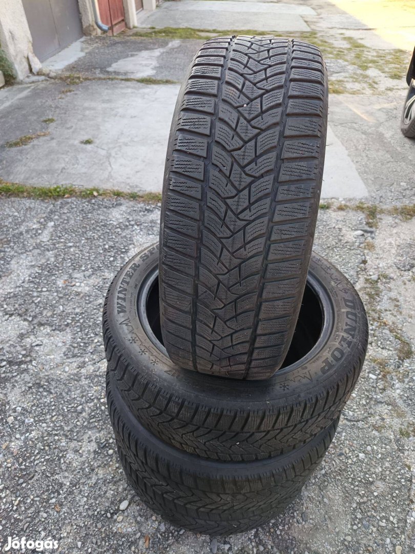 205/55 r17 5éves 4db Dunlop téli gumi eladó