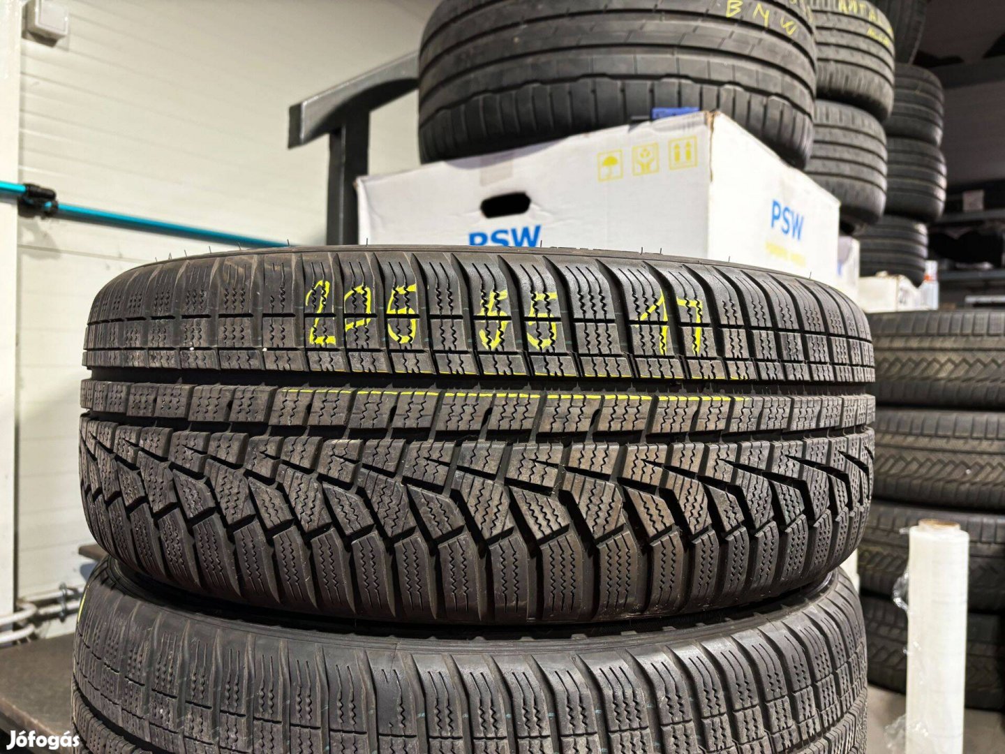 205/55 r17 Hankook 2022 téligumi 4db eladó 205/55r17 garnitúra