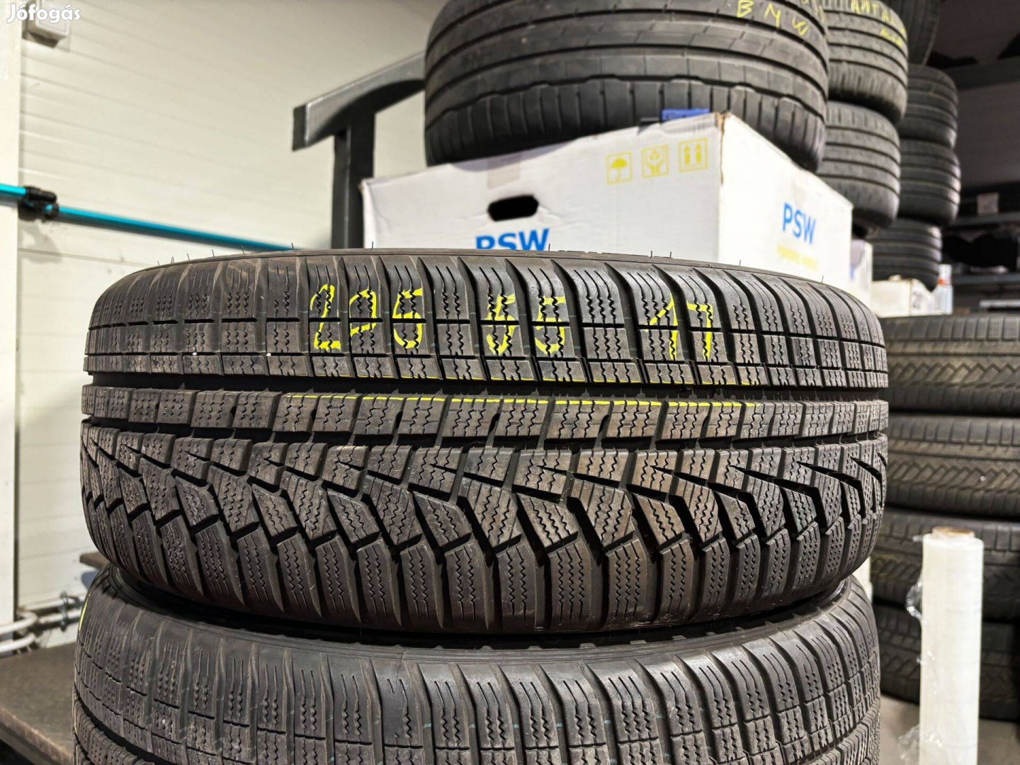 205/55 r17 Hankook 2022 téligumi 4db eladó 205/55r17 garnitúra