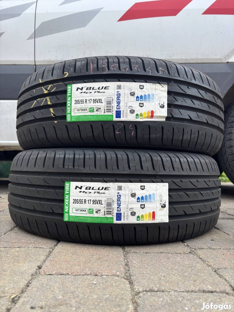 205/55 r17  225/55r17 Új Nexen HD Plus nyari gumi