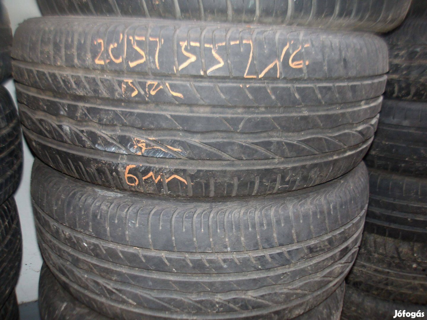 205/55r16 Bridgestone nyári gumi ajándék szereléssel