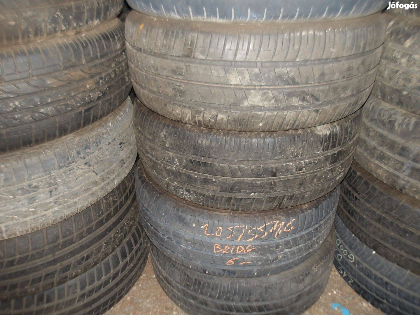 205/55r16 Bridgestone nyári gumi ajándék szereléssel