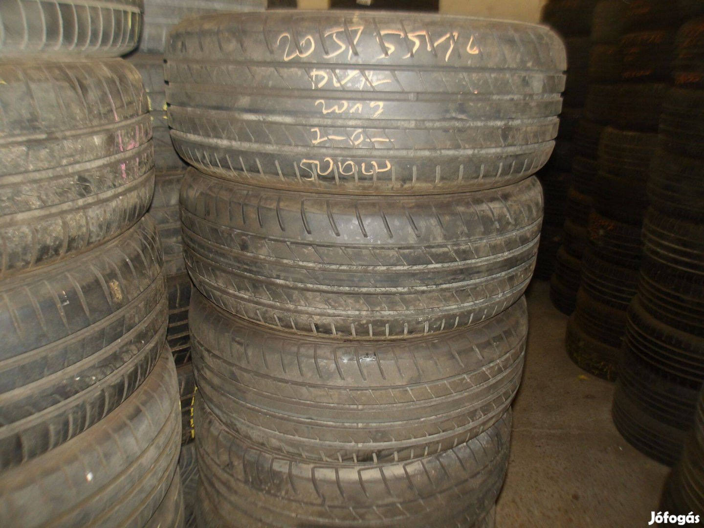 205/55r16 Dunlop nyári gumik ajándék szereléssel