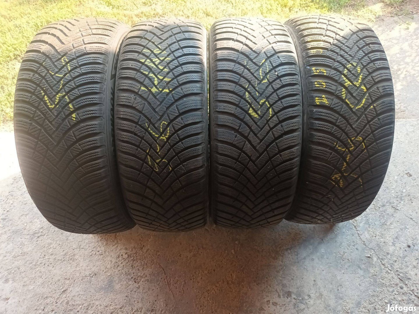 205/55r16 Hankook használt téligumi 4db