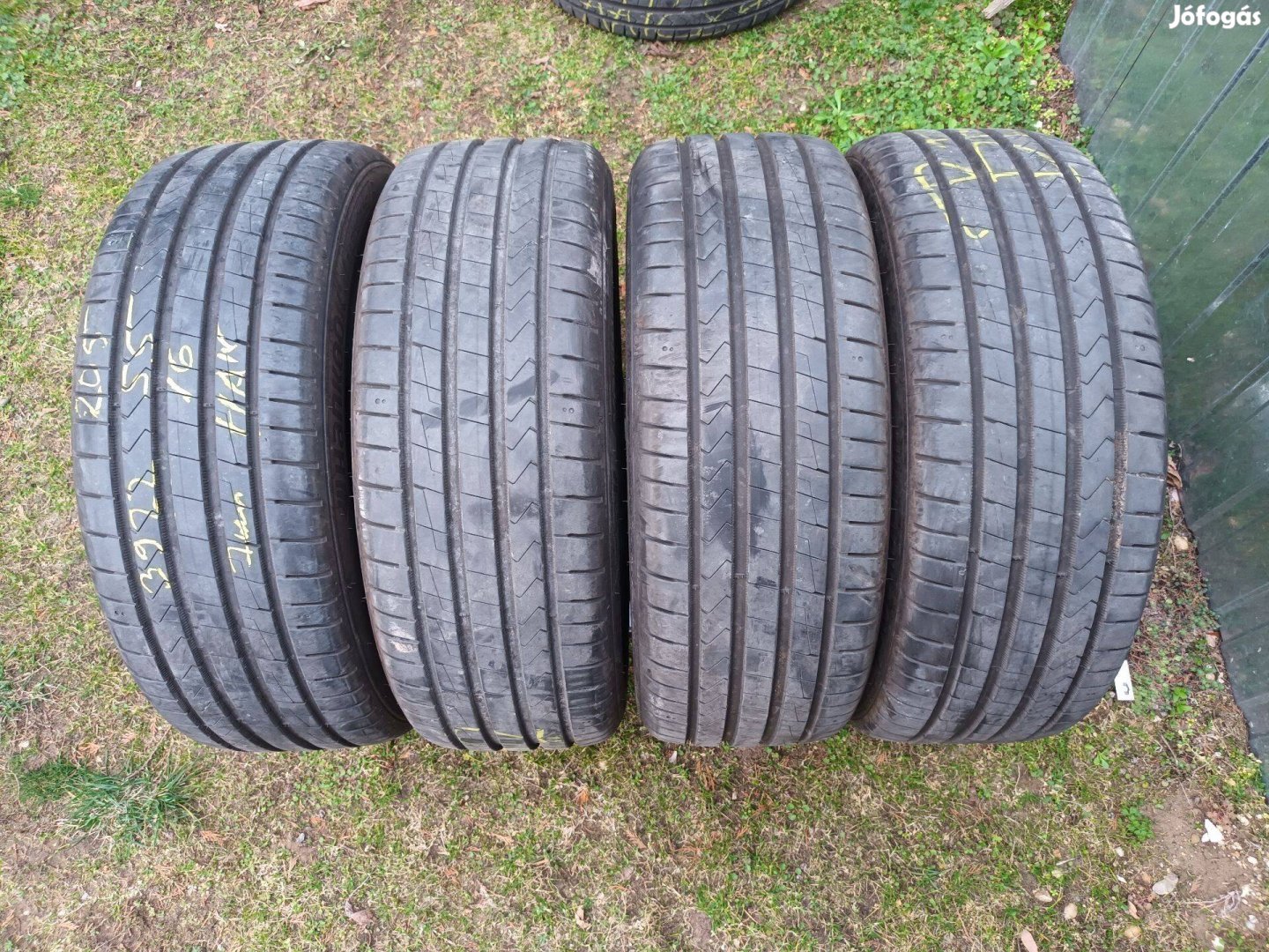 205/55r16 Hankook nyári gumi 4db szép