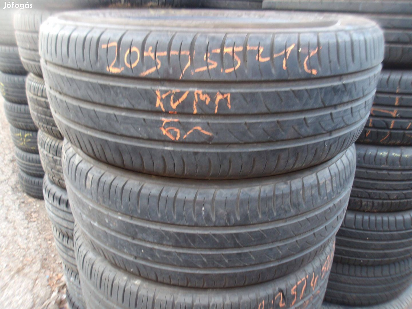 205/55r16 Kumho nyári gumi ajándék szereléssel