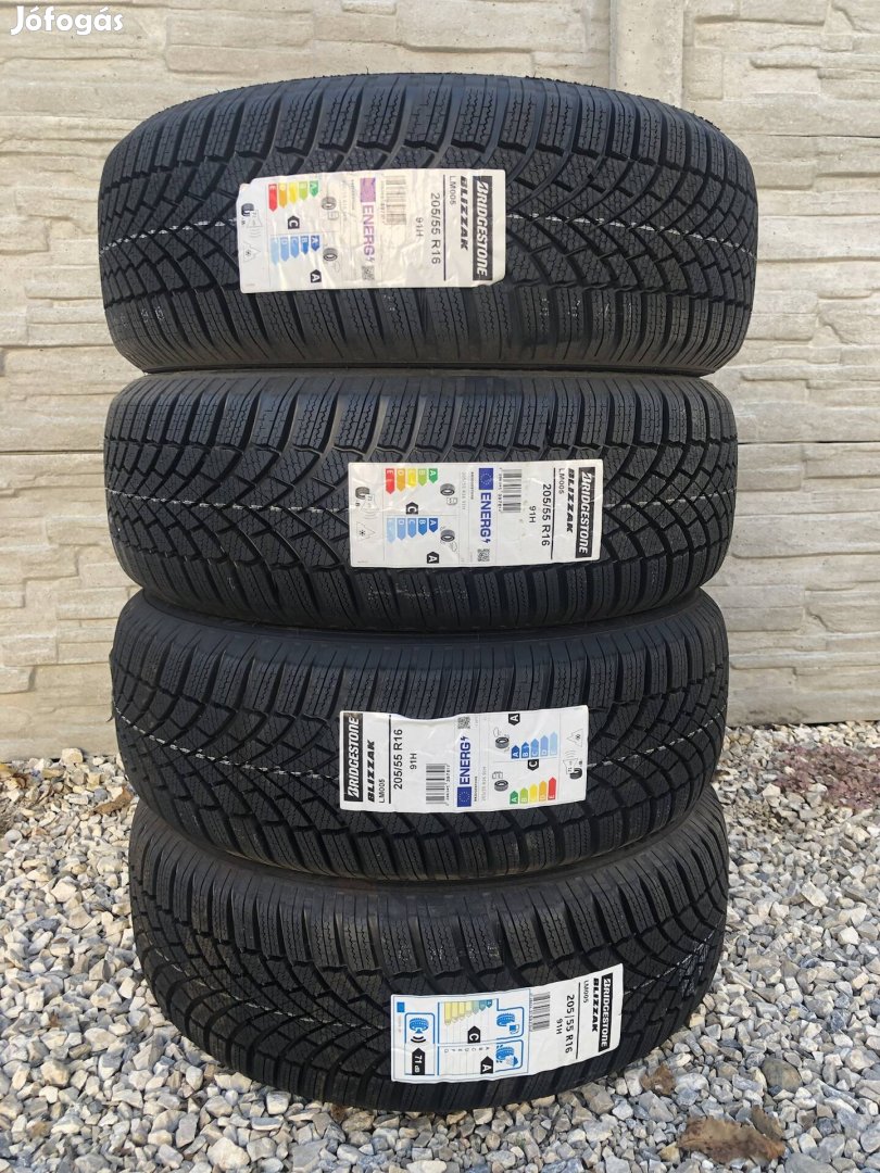 205/55r16 Új Bridgestone Blizzak LM 005 Téli Gumi 16 col