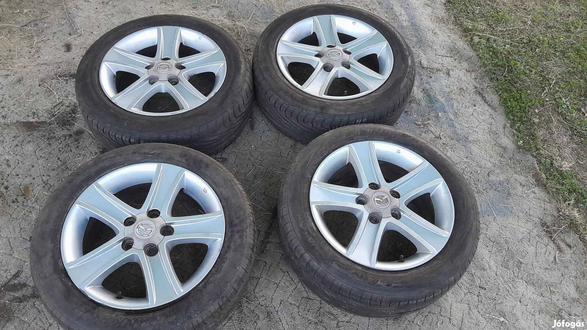 205/55r16" 5x114.3 Mazda kerekek eladók!