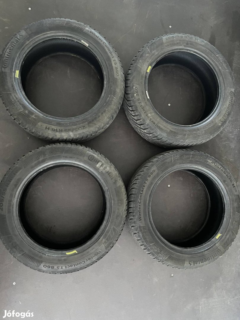 205/55r16 continental téli gumi