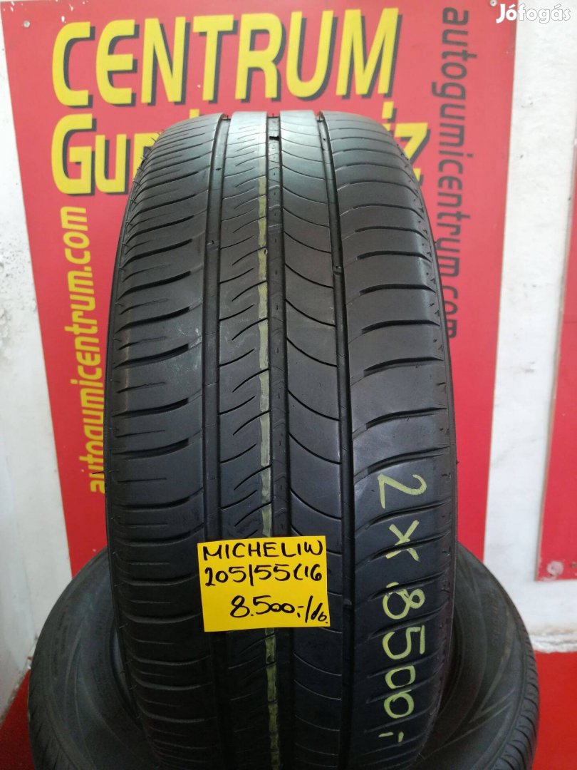 205/55r16 használt nyári gumi Michelin 2db 8.500 Ft