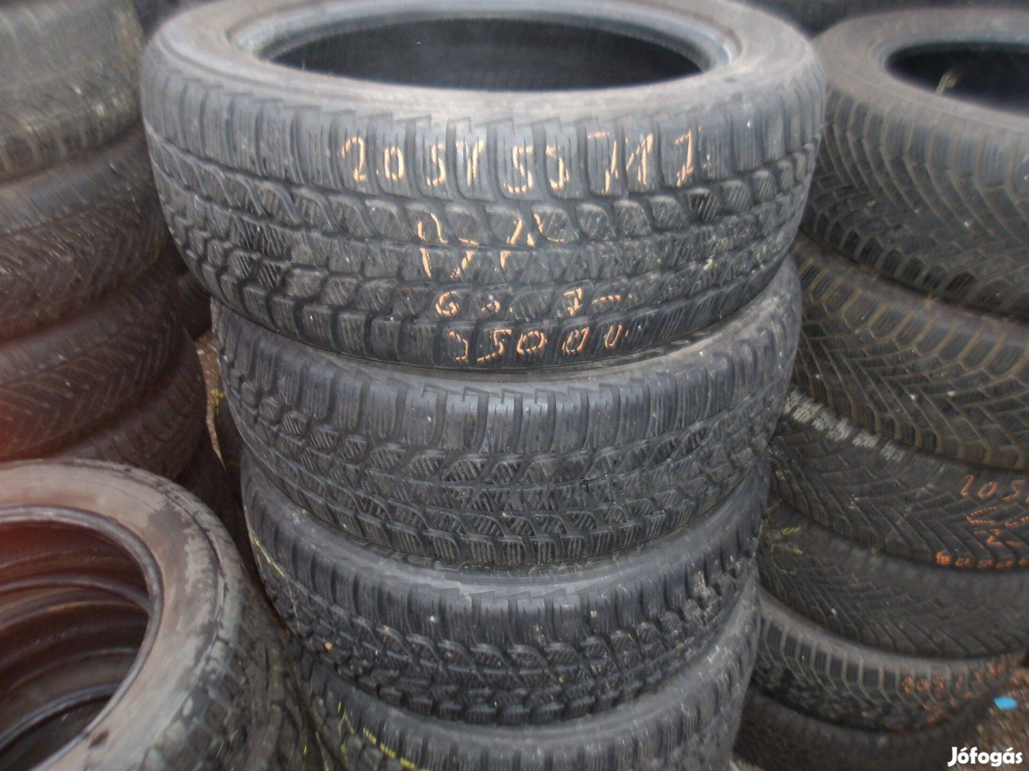 205/55r17 Bridgestone téli gumi ajándék szereléssel