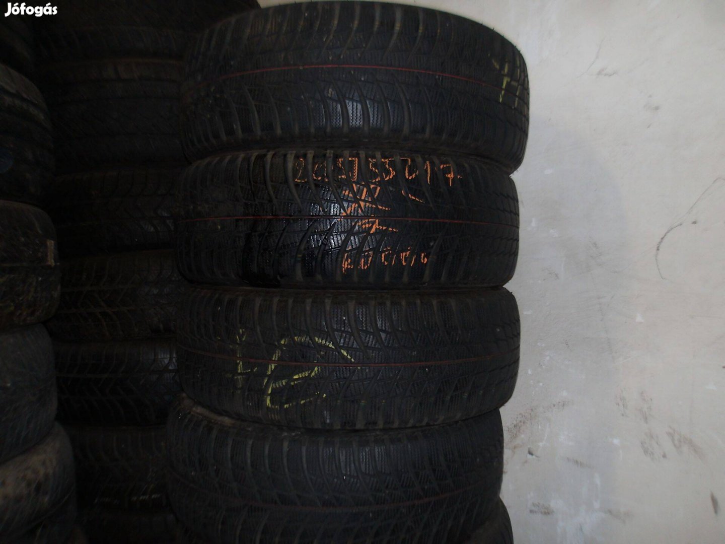 205/55r17 Bridgestone téli gumik ajándék szereléssel