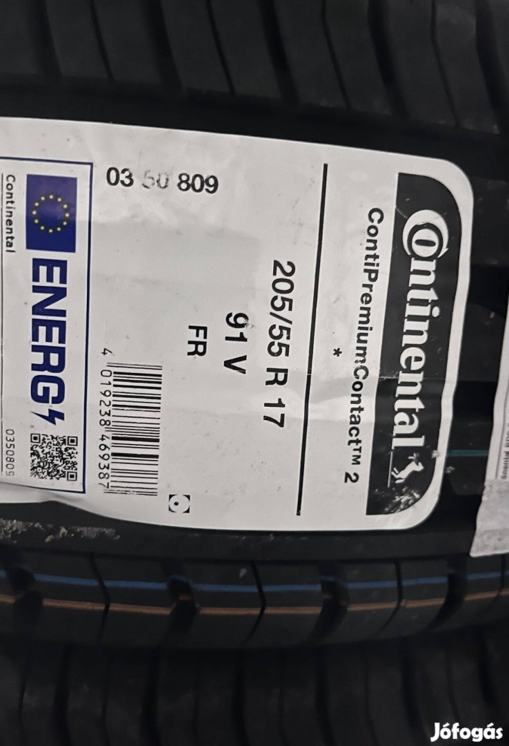 205/55r17 Continental új nyári gumi
