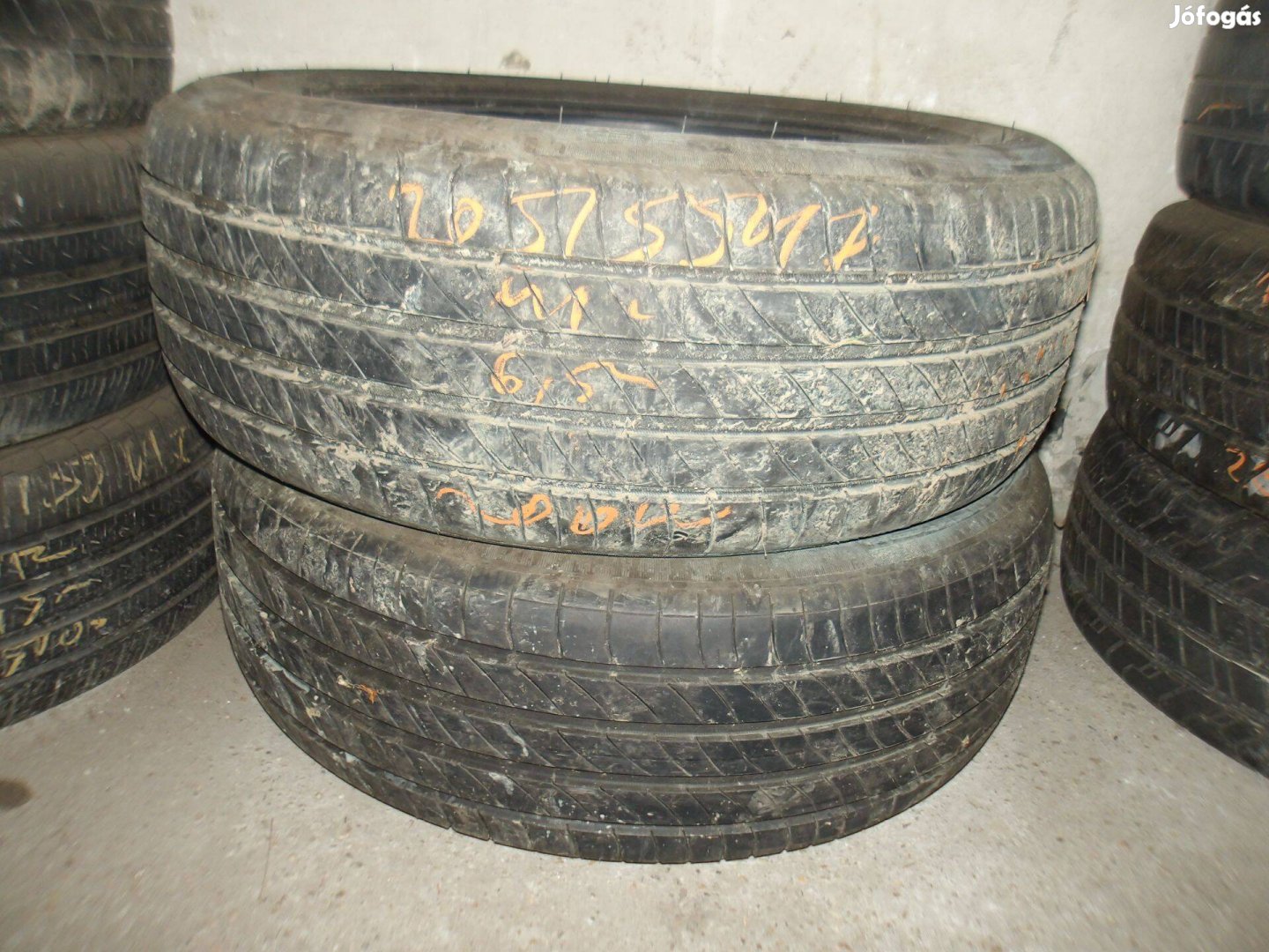 205/55r17 Michelin nyári gumik ajándék szereléssel