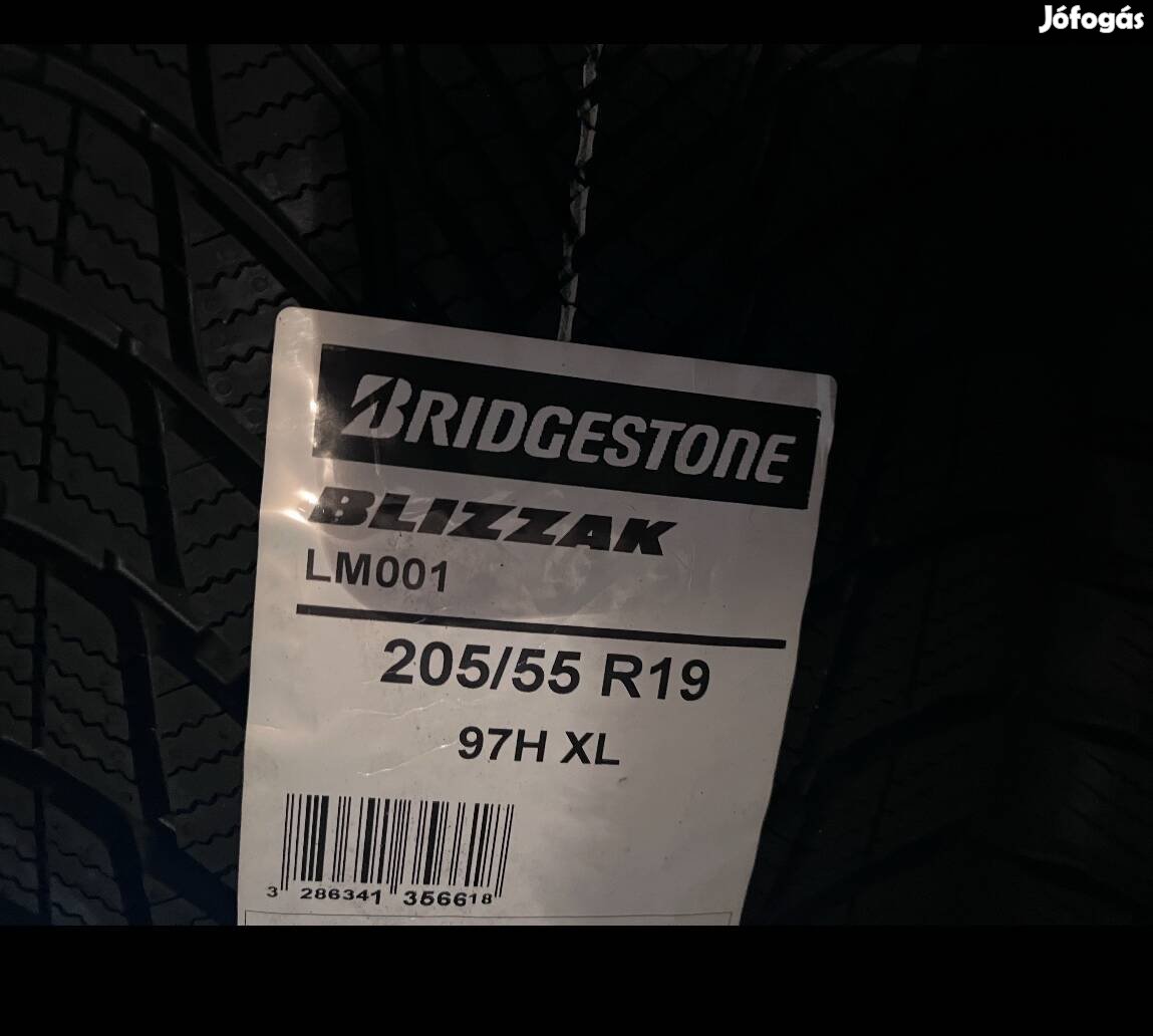 205/55r19új  Bridgestone téli