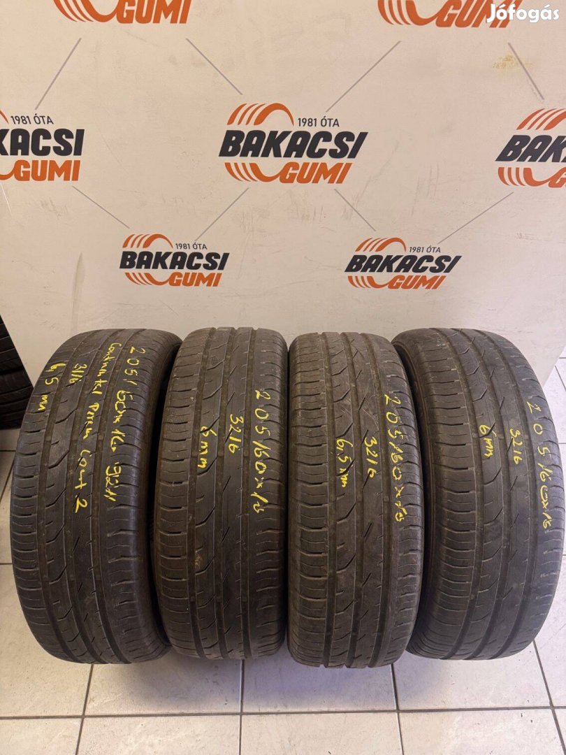 205/60R16 205 60 16 205/60x16 Continental nyári gumi eladó