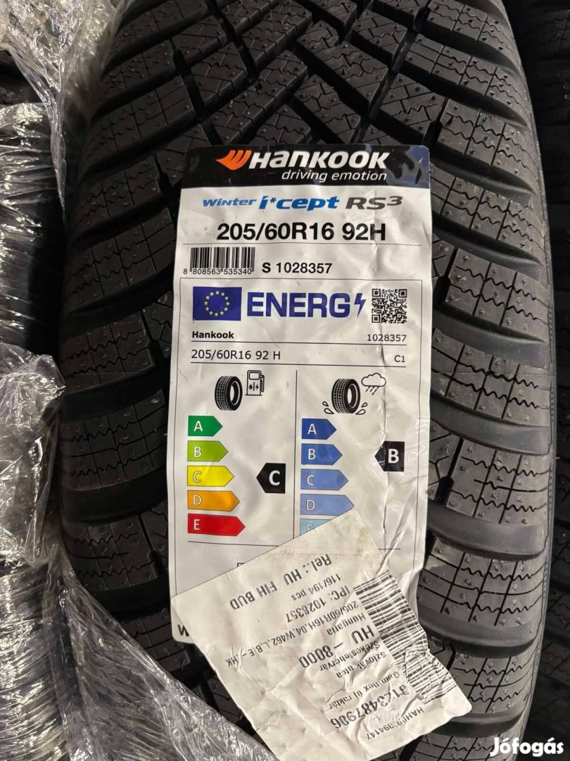 205/60R16 205/60 R16 új Hankook téli gumi ÁR/db Dot24