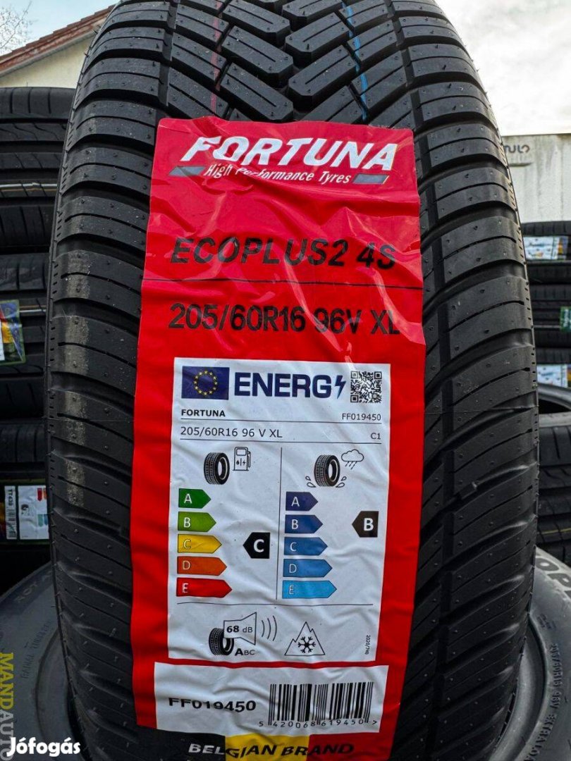 205/60R16 Fortuna Ecoplus2 4Season,Új négy évszakos gumi