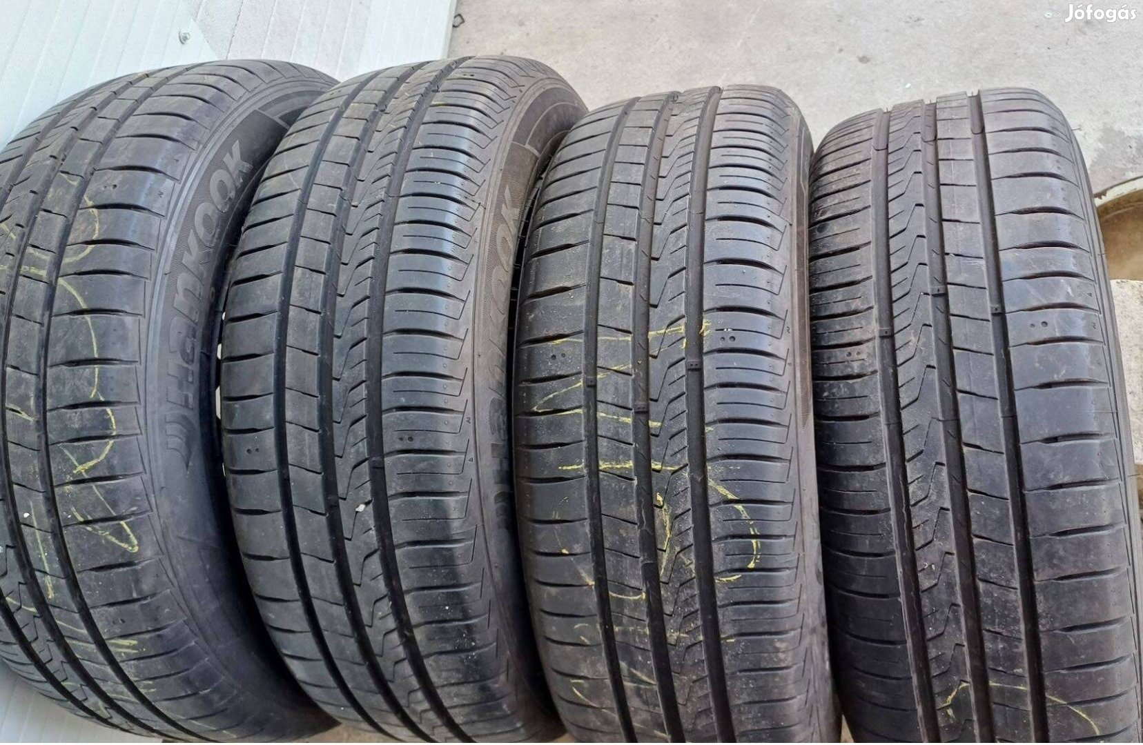 205/60R16 Hankook nyárigumi garn. 5x105-ös Opel Tpms-s acélfelnikkel