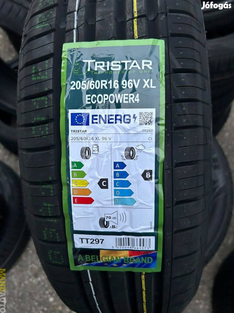 205/60R16 Tristar Ecopower(XL),Új nyári gumi
