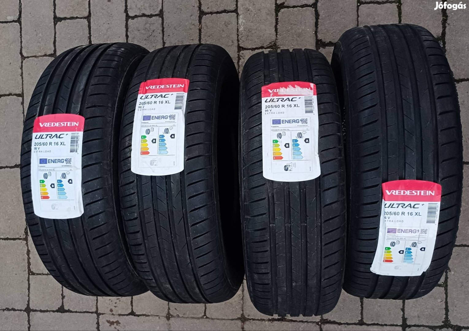 205/60R16 XL 96V új Vredestein Ultrac+ nyári gumi gumiabroncs