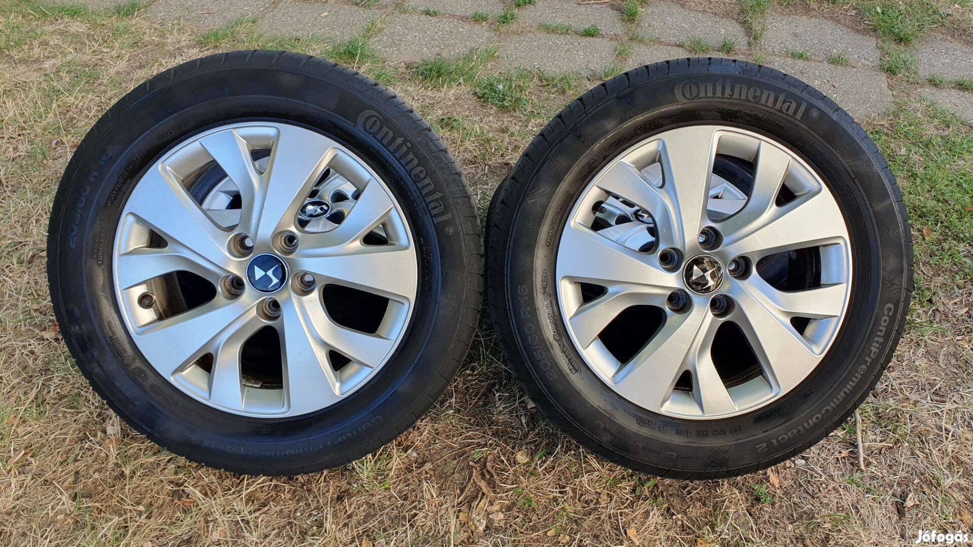 205/60R16 nyárigumi alufelnivel 5x108 Citoen, Peugeot, Volvo