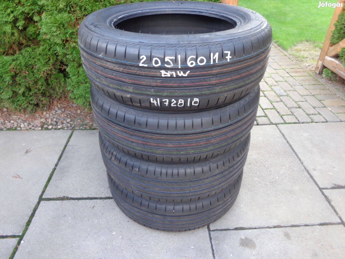 205/60R17 Bridgestone új nyári gumik
