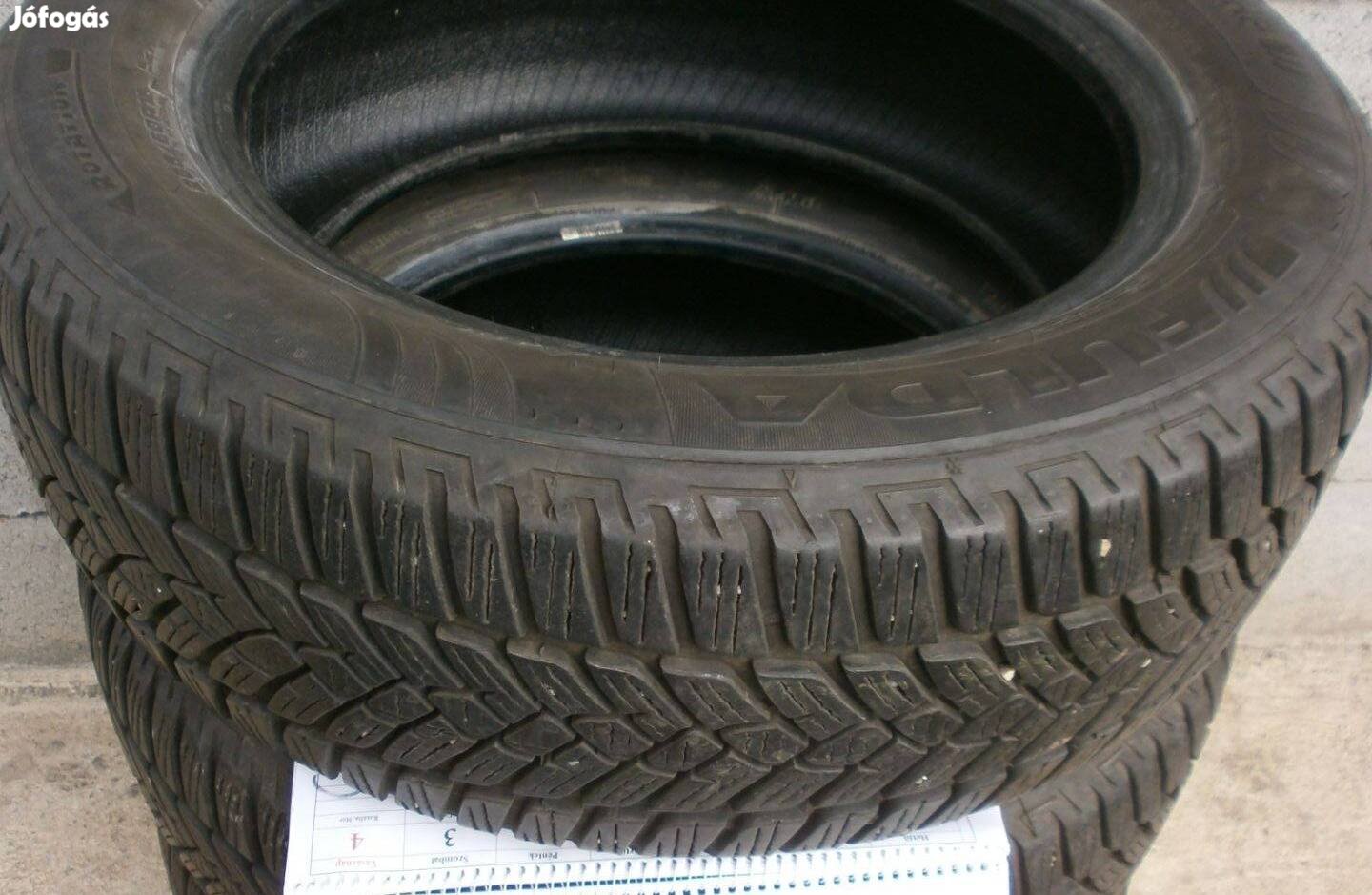 205/60 R16 Barum téligumi kettő db