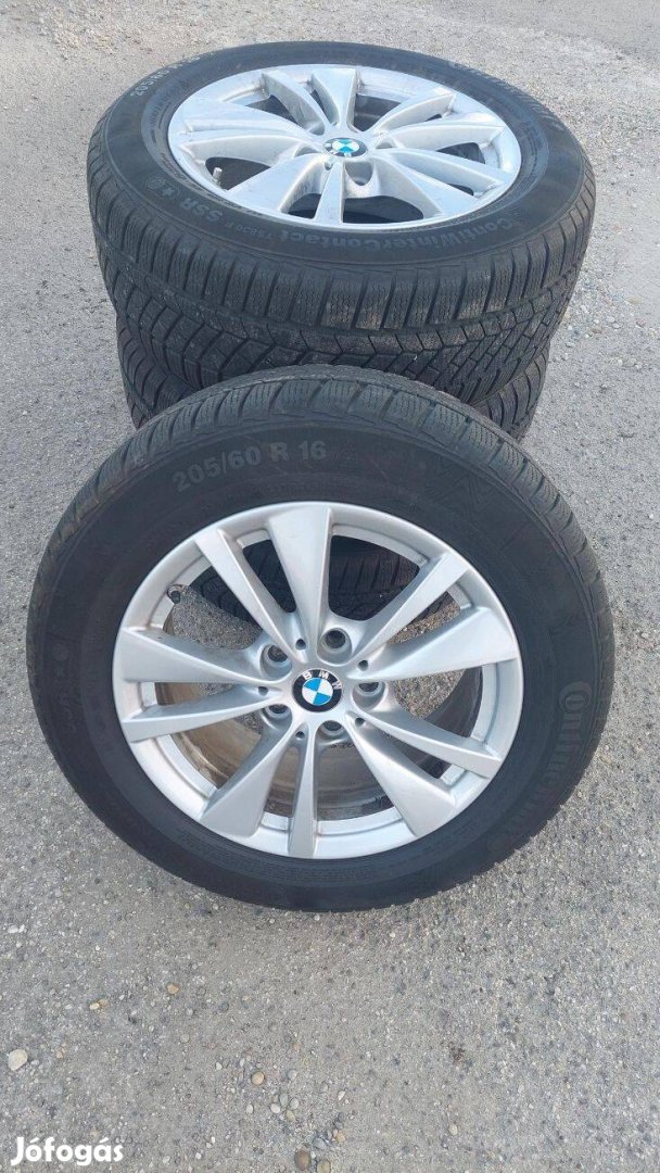 205/60 R16 Continental BMW téli kerék garnitúra eladó!