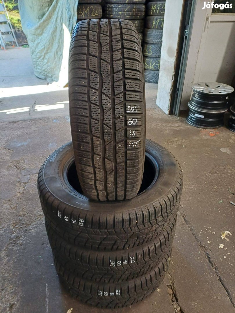 205/60 R16 Continental használt téligumi