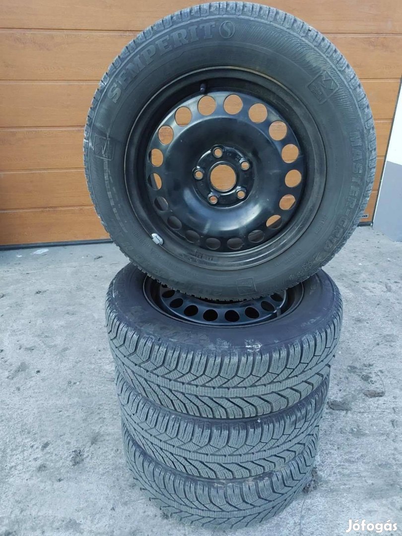 205/60 R16 H XL téligumi VW + acél felni