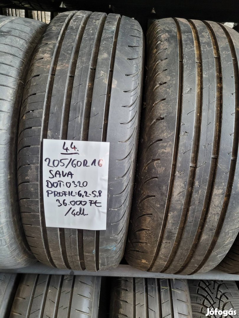 205/60 R16 Sava nyári gumik