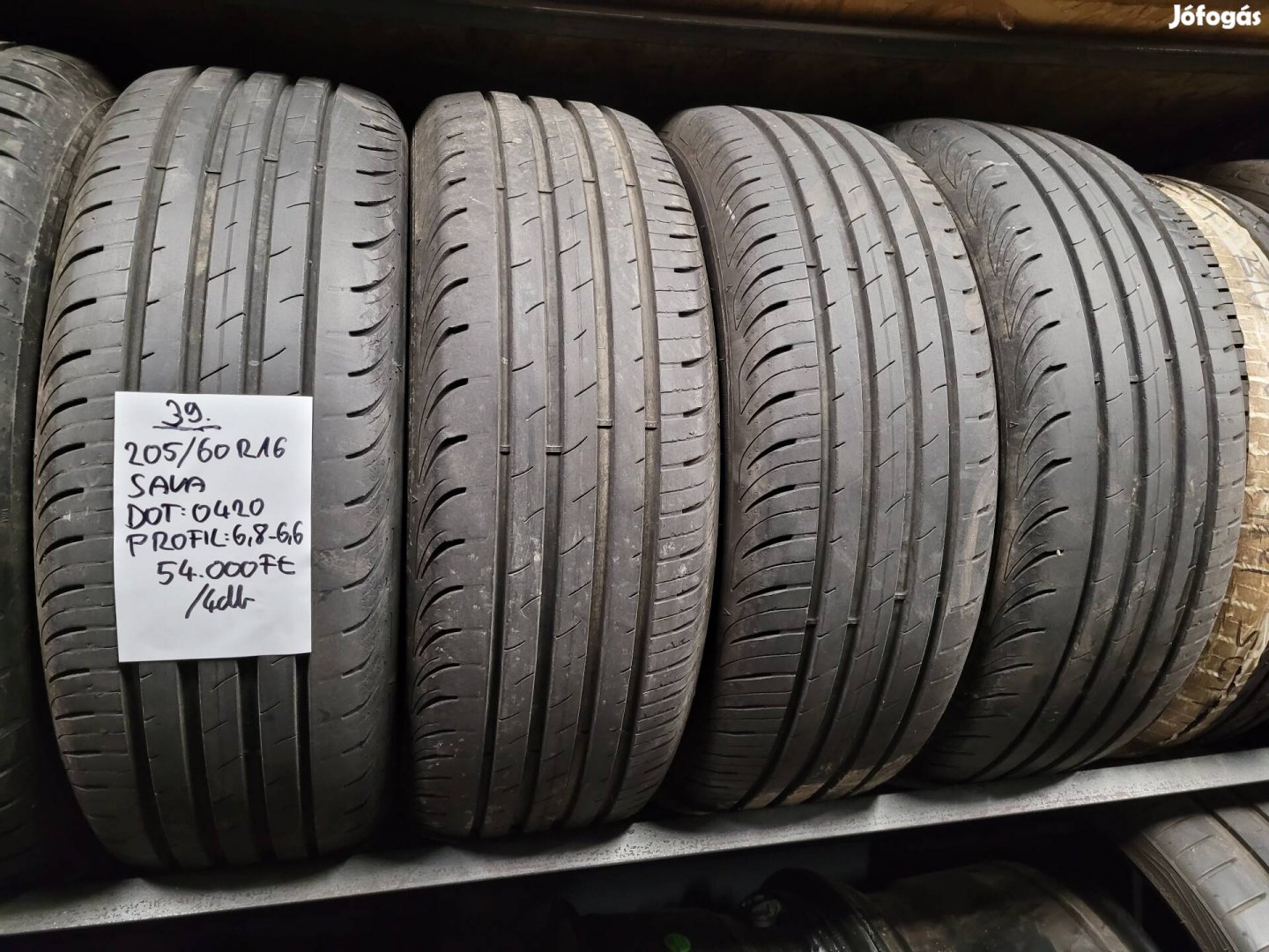 205/60 R16 Sava nyári gumik