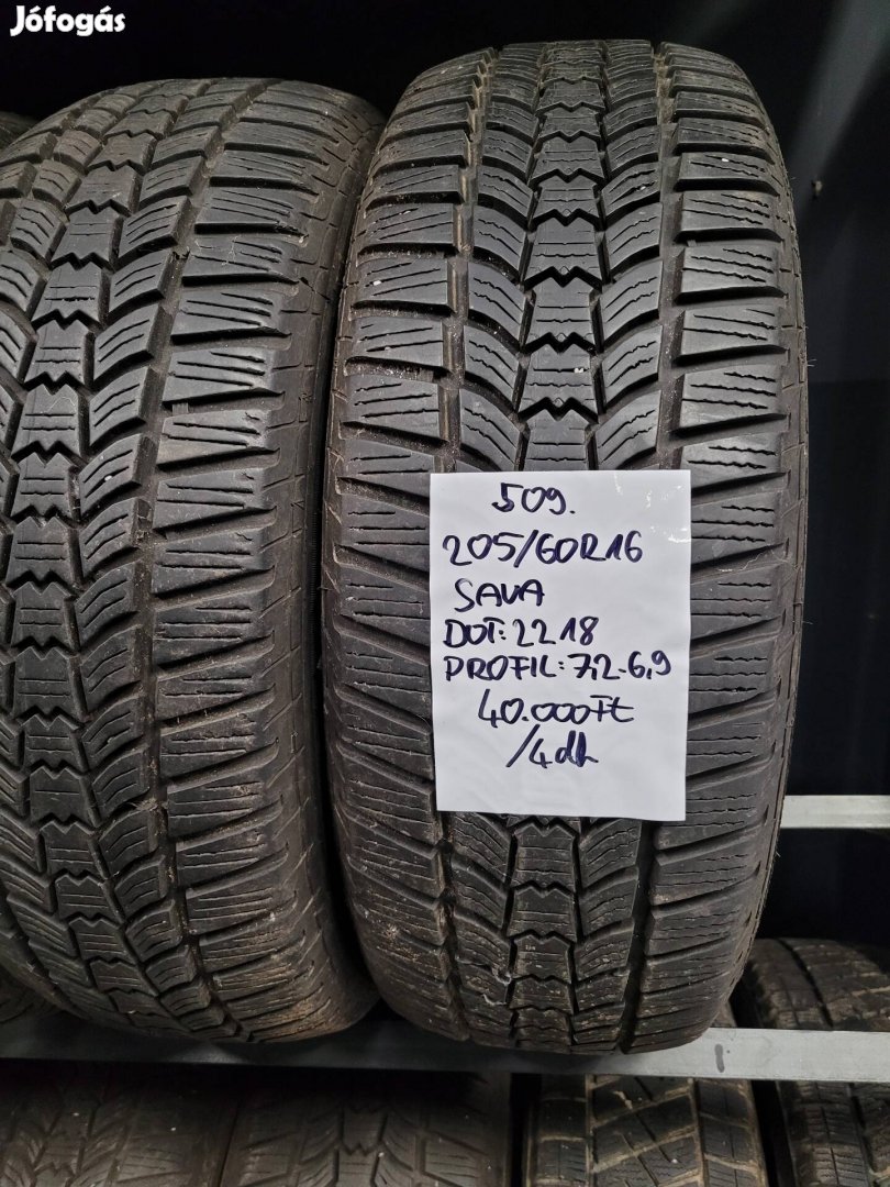 205/60 R16 Sava téli gumik