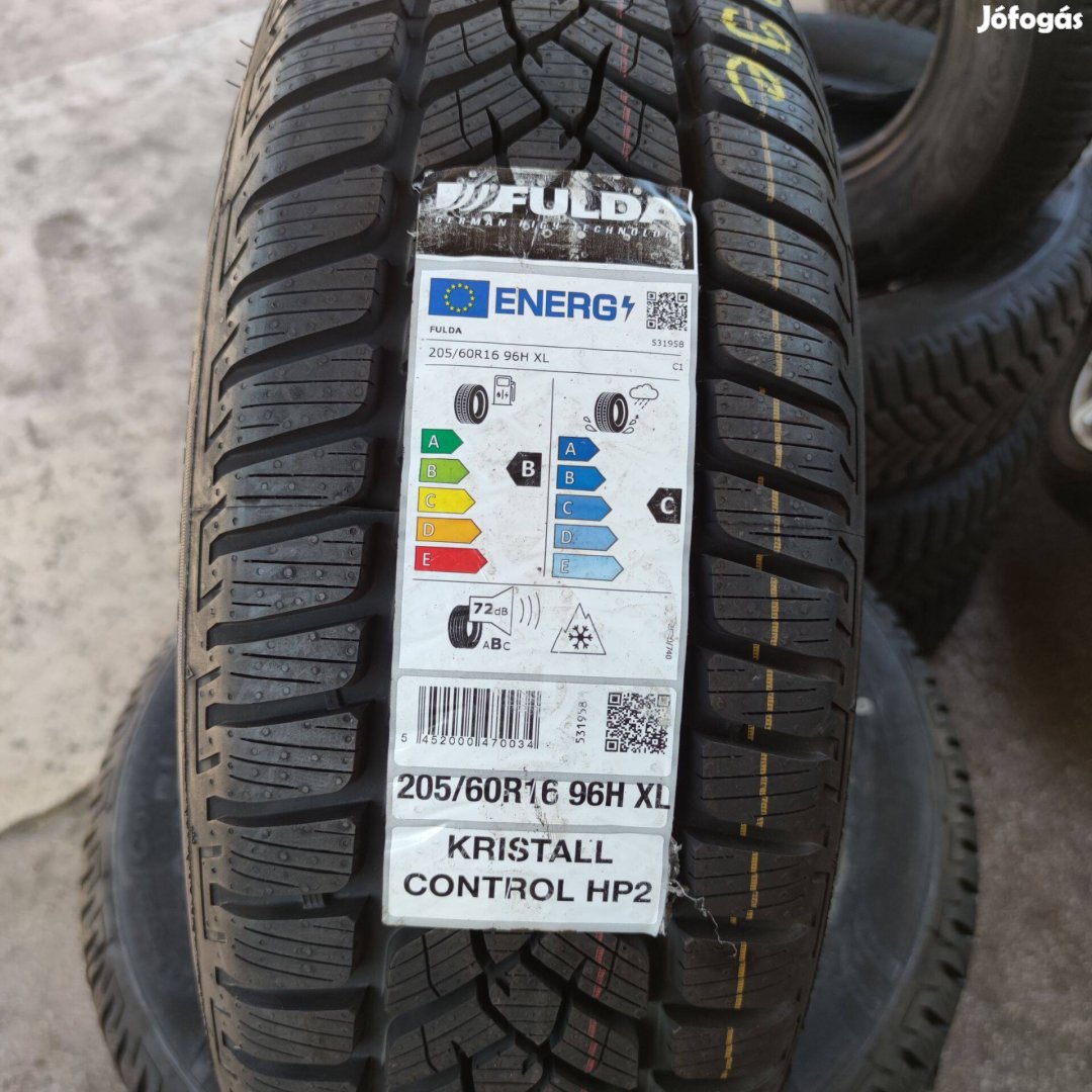 205/60 R16 Új!! Fulda téli gumi 99000ft a 4db/221/